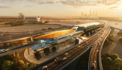 Dubai Metro Blue Line Resmen Başladı